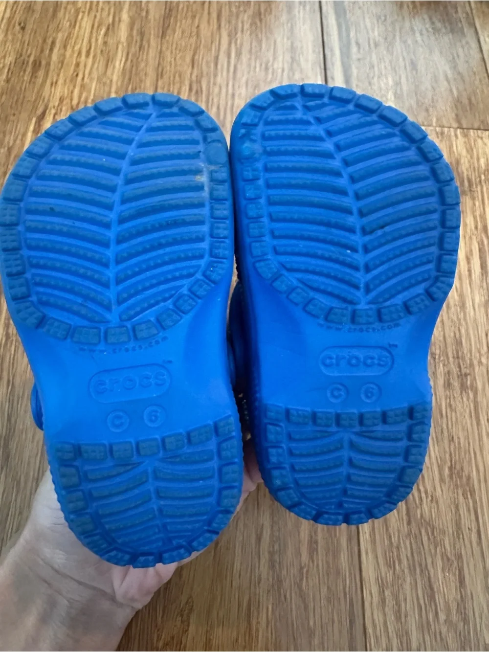 CROCS Kids Clog in Vivid Blue